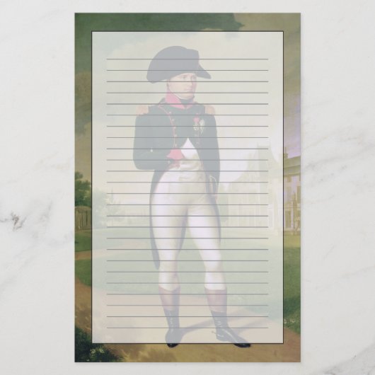 Napoleon I voor de Chateau de Malmaison Briefpapier (Voorkant)