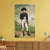 Napoleon I voor de Chateau de Malmaison Canvas Afdruk (Insitu (Woonkamer))