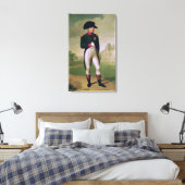 Napoleon I voor de Chateau de Malmaison Canvas Afdruk (Insitu (Slaapkamer))