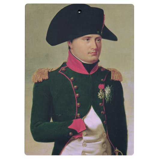 Napoleon I voor de Chateau de Malmaison Klembord (Achterkant)