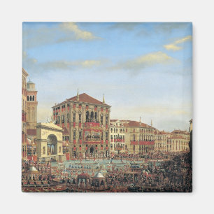 Napoleon I Voorzitter over een Regatta in Venetië Magneet