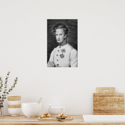 Napoleon II, Francois Charles Joseph Poster (Keuken)