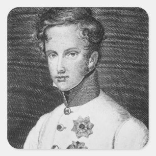 Napoleon II, Francois Charles Joseph Vierkante Sticker