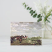 Napoleon III (1808-73) bij de slag om Solferino Briefkaart (Staand voorkant)