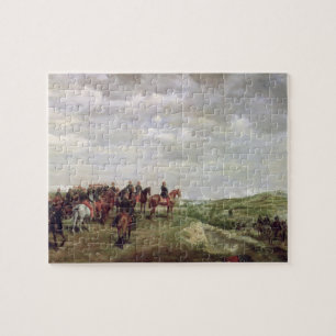 Napoleon III (1808-73) bij de slag om Solferino Legpuzzel