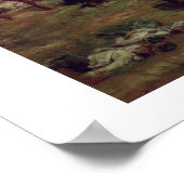 Napoleon III (1808-73) bij de slag om Solferino Poster (Hoek)