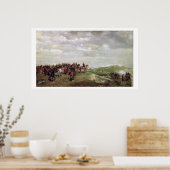 Napoleon III (1808-73) bij de slag om Solferino Poster (Keuken)