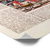 Napoleon III arriveert in Sedan Poster (Hoek)