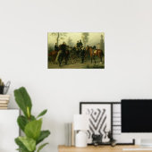 Napoleon III en Bismarck Poster (Thuiskantoor)
