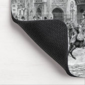 Napoleon ik bekijk zijn troepen muismat (Hoek)