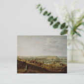 Napoleon Ik bezoek het kamp in Boulogne Briefkaart (Staand voorkant)