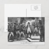 Napoleon ik kom bij de Tuileries Briefkaart (Voorkant / Achterkant)
