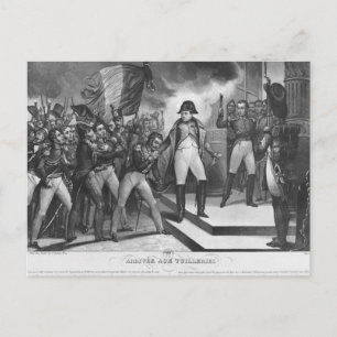 Napoleon ik kom bij de Tuileries Briefkaart