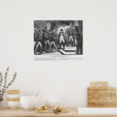 Napoleon ik kom bij de Tuileries Poster (Keuken)