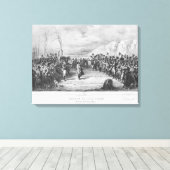 Napoleon Ik kom terug uit Elba Canvas Afdruk (Insitu (Houten vloer))