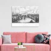 Napoleon Ik kom terug uit Elba Canvas Afdruk (Insitu (Woonkamer))