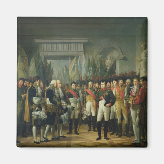 Napoleon Ik ontvang de afgevaardigden Magneet (Voorkant)