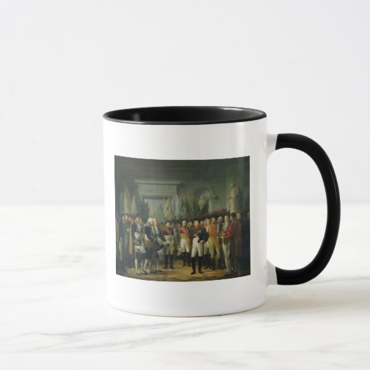 Napoleon Ik ontvang de afgevaardigden Mok (Rechts)