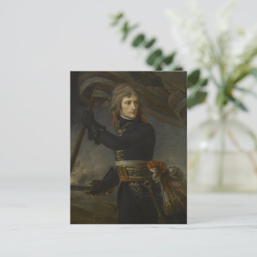 Napoleon in Arcole Briefkaart (Staand voorkant)