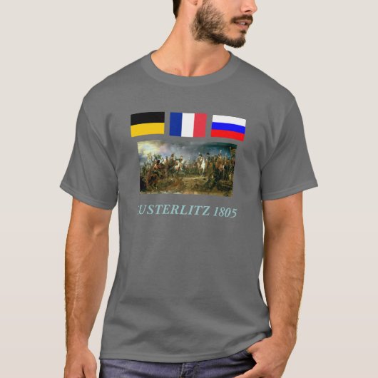 Napoleon in Austerlitz T-shirt (Voorkant)