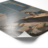 Napoleon in Brienne Foto Afdruk (Hoek)