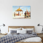 Napoleon in Caïro, 1798 Canvas Afdruk (Insitu (Slaapkamer))