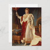 Napoleon in Coronation Robes, c.1804 Briefkaart (Voorkant / Achterkant)