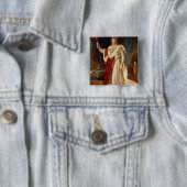 Napoleon in Coronation Robes, c.1804 Vierkante Button 5,1 Cm (In situ)