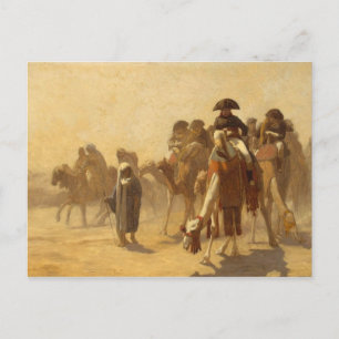 Napoleon in Egypte Briefkaart