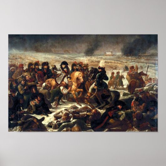 Napoleon in Eylau Poster (Voorkant)