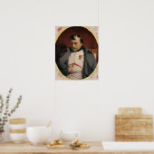 Napoleon in Fontainebleau, 1846 Poster (Keuken)