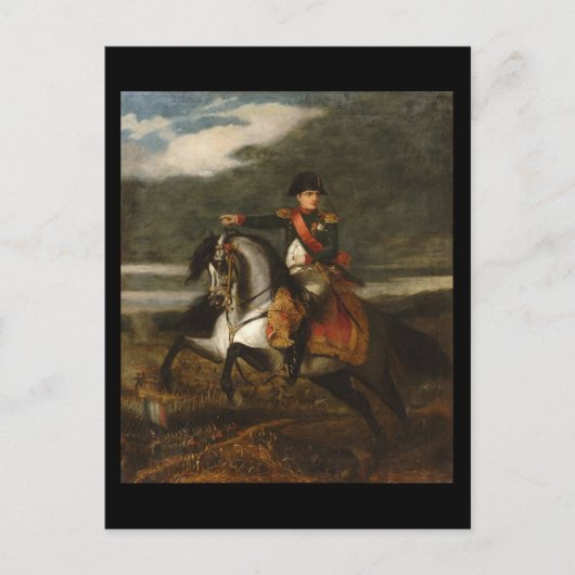 Napoleon in Wagram Briefkaart (Voorkant)