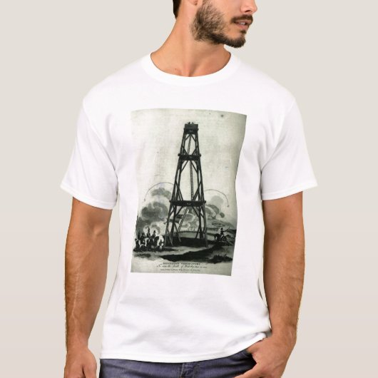 Napoleon in zijn observatorium t-shirt (Voorkant)
