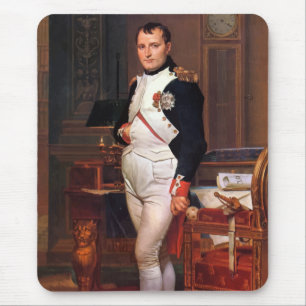 Napoleon in zijn onderzoek muismat