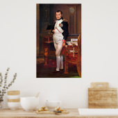 Napoleon in zijn onderzoek poster (Keuken)