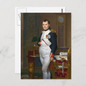 Napoleon in zijn studie briefkaart (Voorkant / Achterkant)