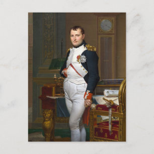 Napoleon in zijn studie briefkaart