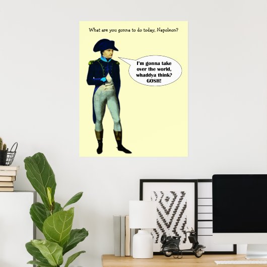 Napoleon is Dynamite. Poster (Thuiskantoor)