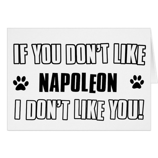 Napoleon katteontwerp (Voorkant Horizontaal)