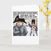 Napoleon krijgt zijn verloren handschoen terug! kaart (Gele Bloem)