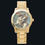 Napoleon kruist de Sint Bernard Horloge<br><div class="desc">Napoleon zal je inspireren elke keer als je naar je horloge kijkt. Op!</div>