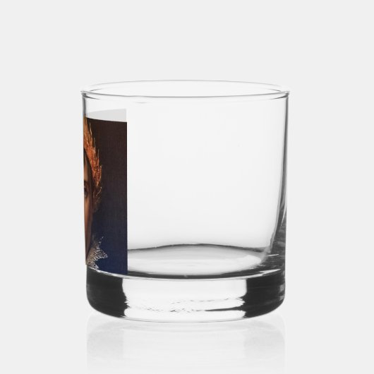 Napoleon Laurel-Krans gekroond Held Whiskey Glas (Links)