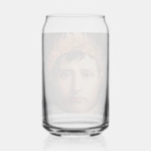 Napoleon Laurel-Krans gekroond Hero Bierblikje Blikvorm Glas (Achterkant)