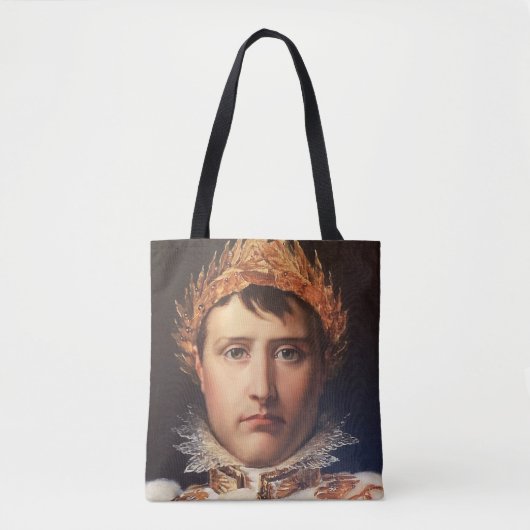 Napoleon Laurel-Wreath Crowned Hero Tote Bag (Voorkant)