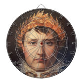 Napoleon Laurel-Wreath gekroond held Dartboard Dartbord (Voorkant)