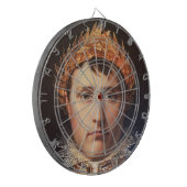 Napoleon Laurel-Wreath gekroond held Dartboard Dartbord (Voorkant Links)