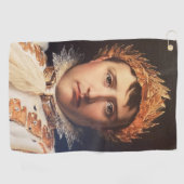 Napoleon Laurel-Wreath gekroond tot held Golfhanddoek (Horizontaal)