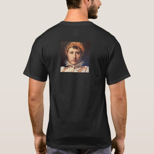Napoleon Laurel-Wreath gekroond tot held T-shirt (Achterkant)