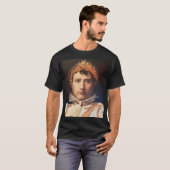 Napoleon Laurel-Wreath gekroond tot held T-shirt (Voorkant volledig)