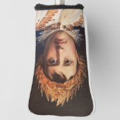 Napoleon laurierkrans gekroonde held  golfheadcover (Draai 90)